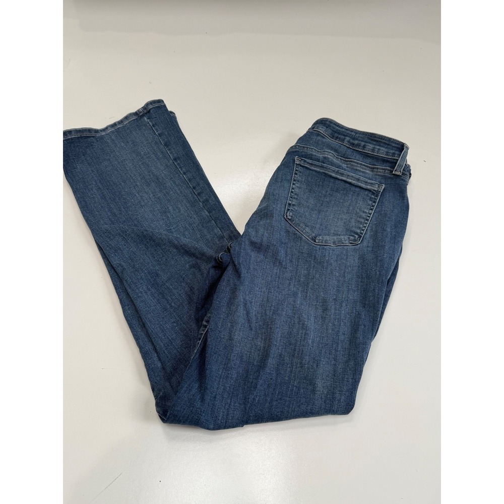 NYDJ Barbara Bootcut Jeans Blue Denim Size 10 Lift Tuck Technology